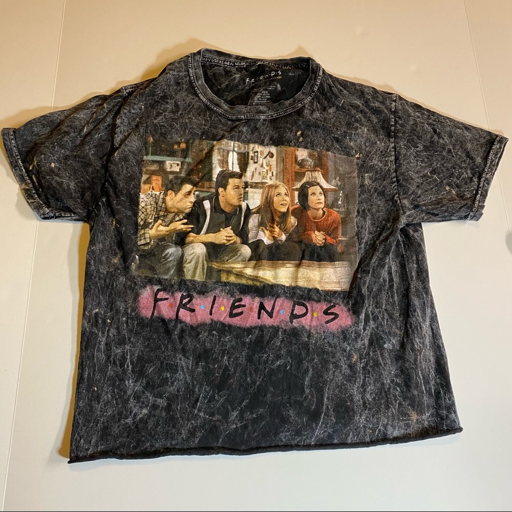 Friends Tv Show Dark Gray Tee